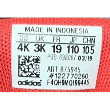 Adidas Toddler Hoops 2.0 Mid Sneakers Size 4K
