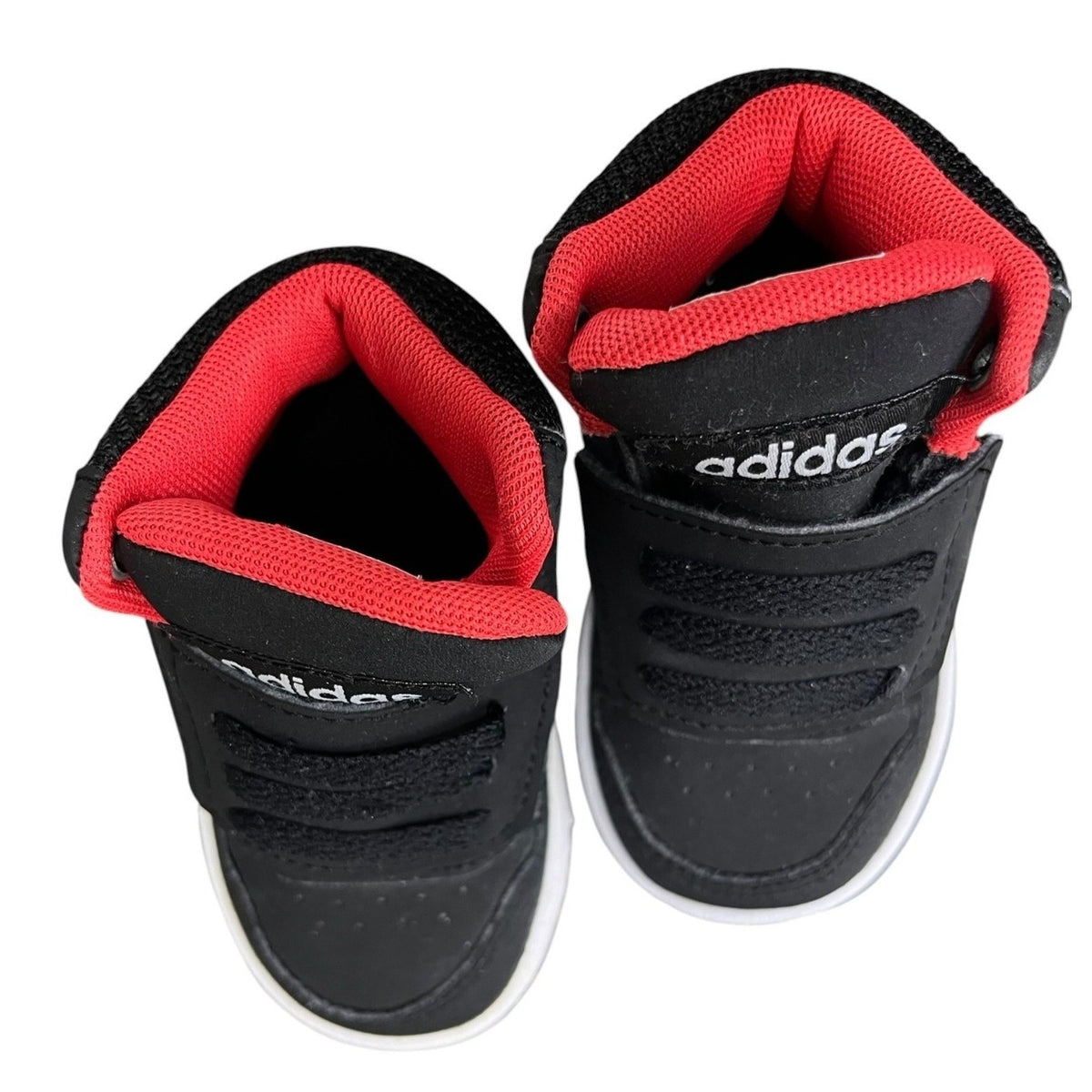 Adidas Toddler Hoops 2.0 Mid Sneakers Size 4K
