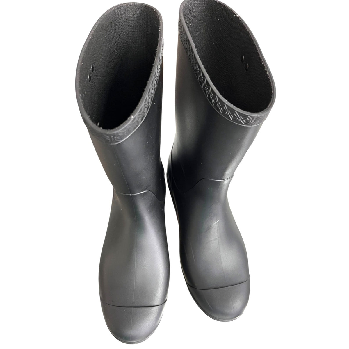 UGG Sienna Matte Black Rain Boots Women's Size 7