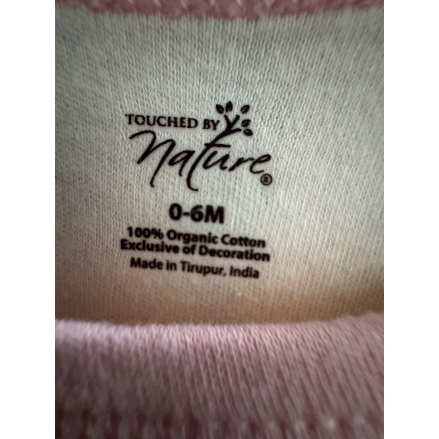 Touched By Nature Organic Cotton Baby Gowns 0-6 Months Set Of 3 Floral Print