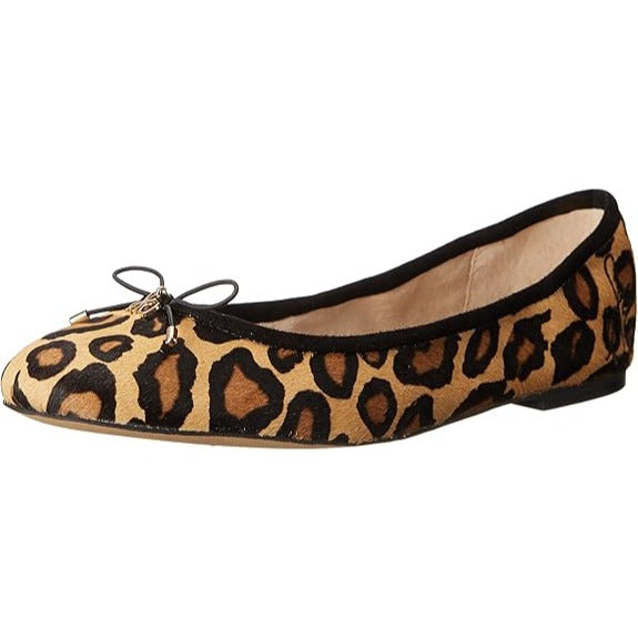 Sam Edelman Calf Hair Women's Leopard Print Ballet Flats Size 4 NWOT