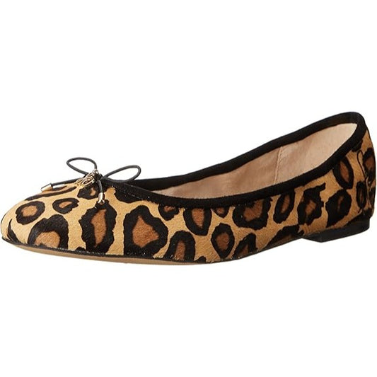 Sam Edelman Calf Hair Women's Leopard Print Ballet Flats Size 4 NWOT