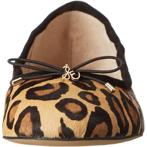 Sam Edelman Calf Hair Women's Leopard Print Ballet Flats Size 4 NWOT