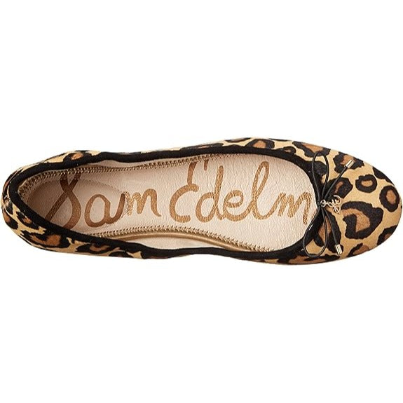 Sam Edelman Calf Hair Women's Leopard Print Ballet Flats Size 4 NWOT