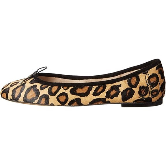 Sam Edelman Calf Hair Women's Leopard Print Ballet Flats Size 4 NWOT