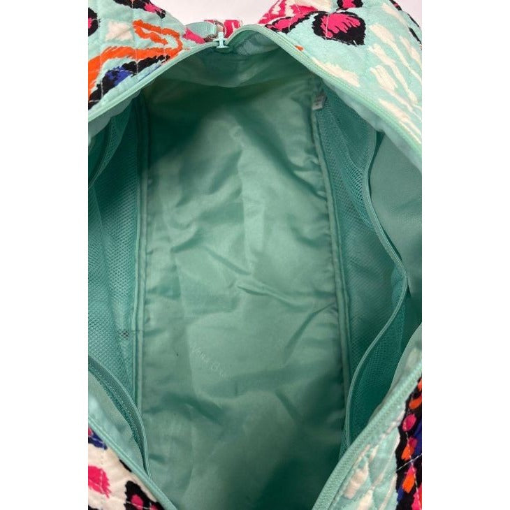 Vera Bradley Iconic Weekender Travel Bag In Quilted Cotton With Ikat Pattern