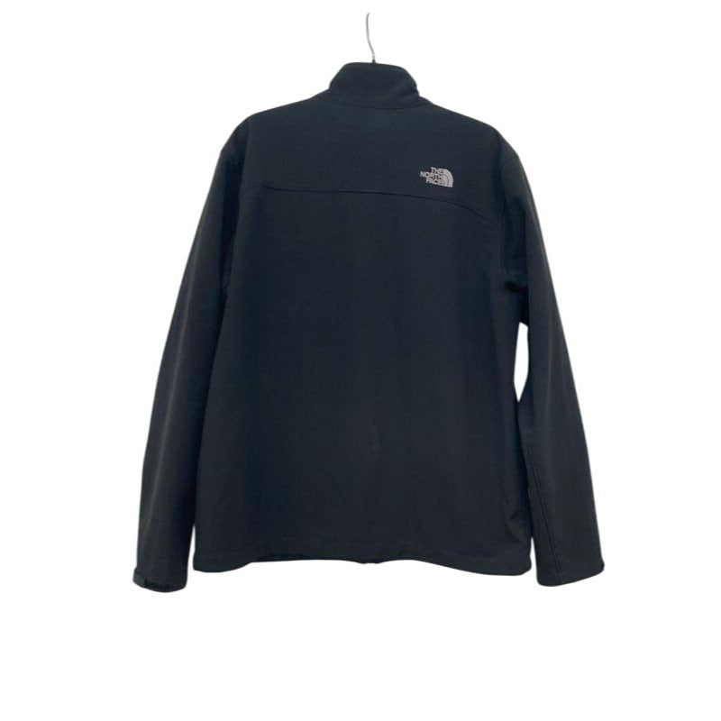 The North Face Mens XL Black Full-Zip Jacket With Logo Lightweight & Warm Outerwear