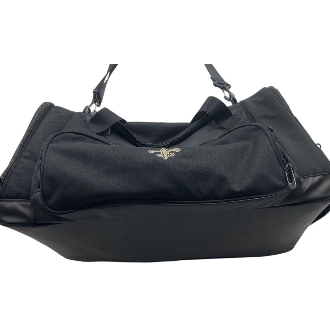 New Orleans Saints Nike Duffle Bag Black