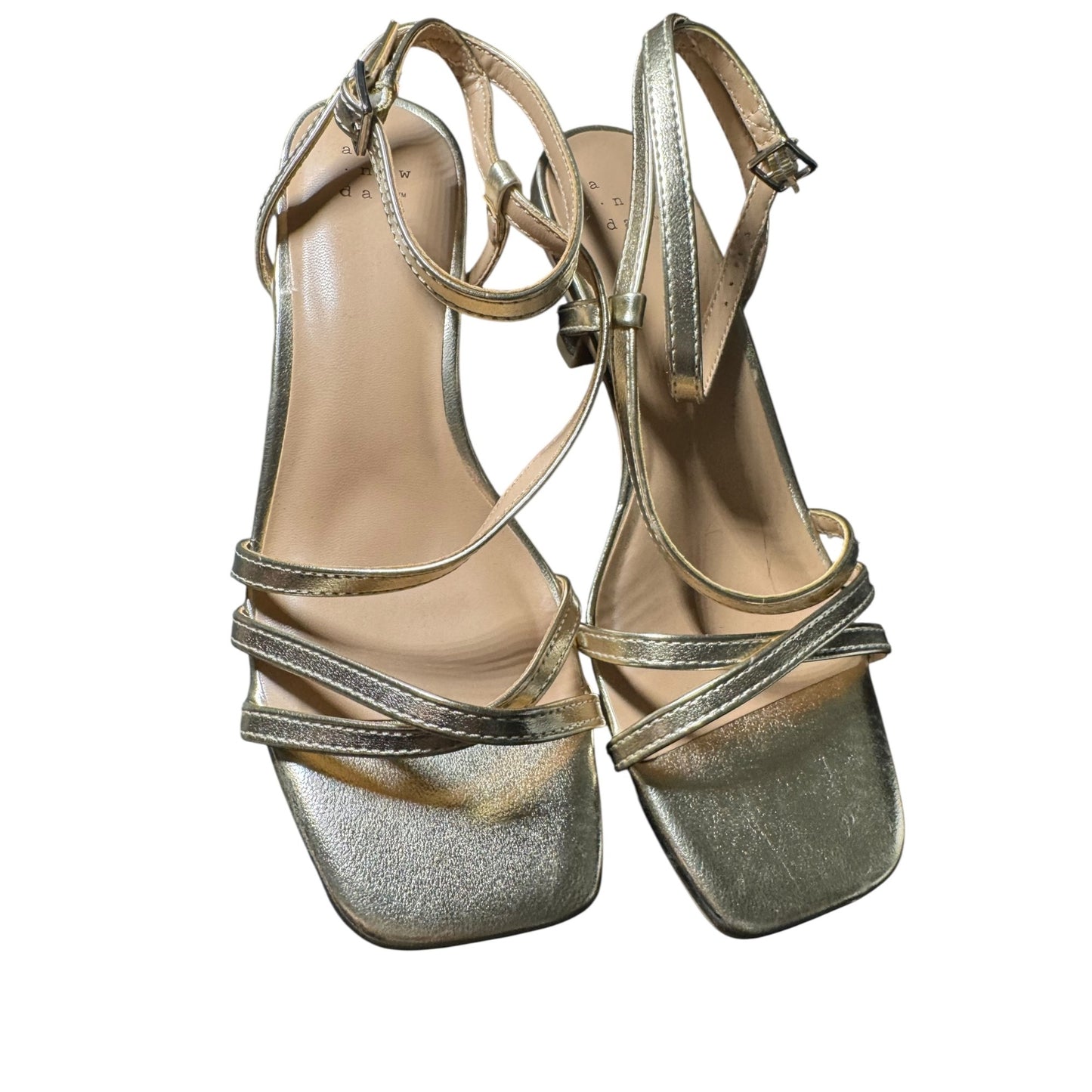 A New Day Women's Irena Strappy Heels Size 6.5 NWT