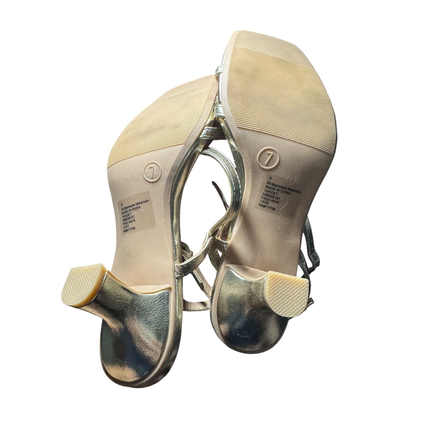 A New Day Women's Irena Strappy Heels Size 6.5 NWT