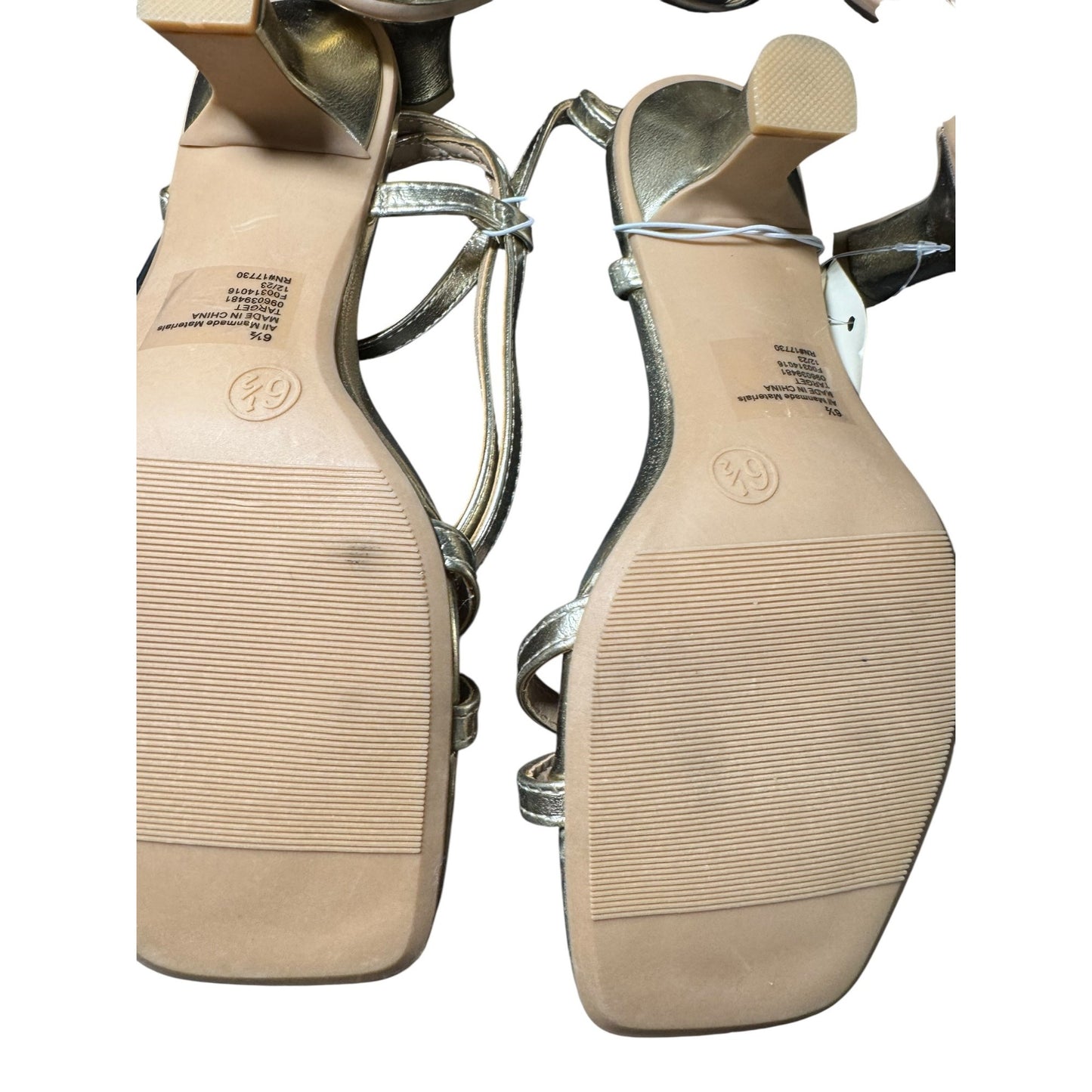 A New Day Women's Irena Strappy Heels Size 6.5 NWT
