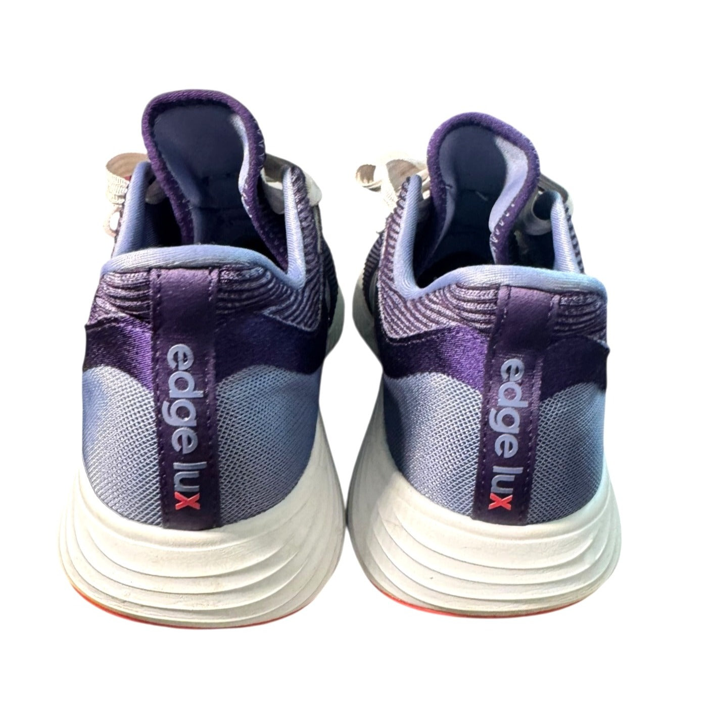 Adidas Women's Bounce Purple Edge Lux Athletic Running Shoes Lace-Up Comfortable Fit Size 9.5