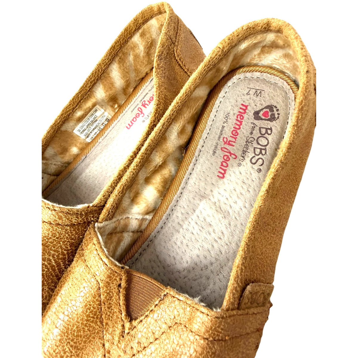 BOBS From Skechers Luxe Rain Dance Slip-On Flats Women's 7