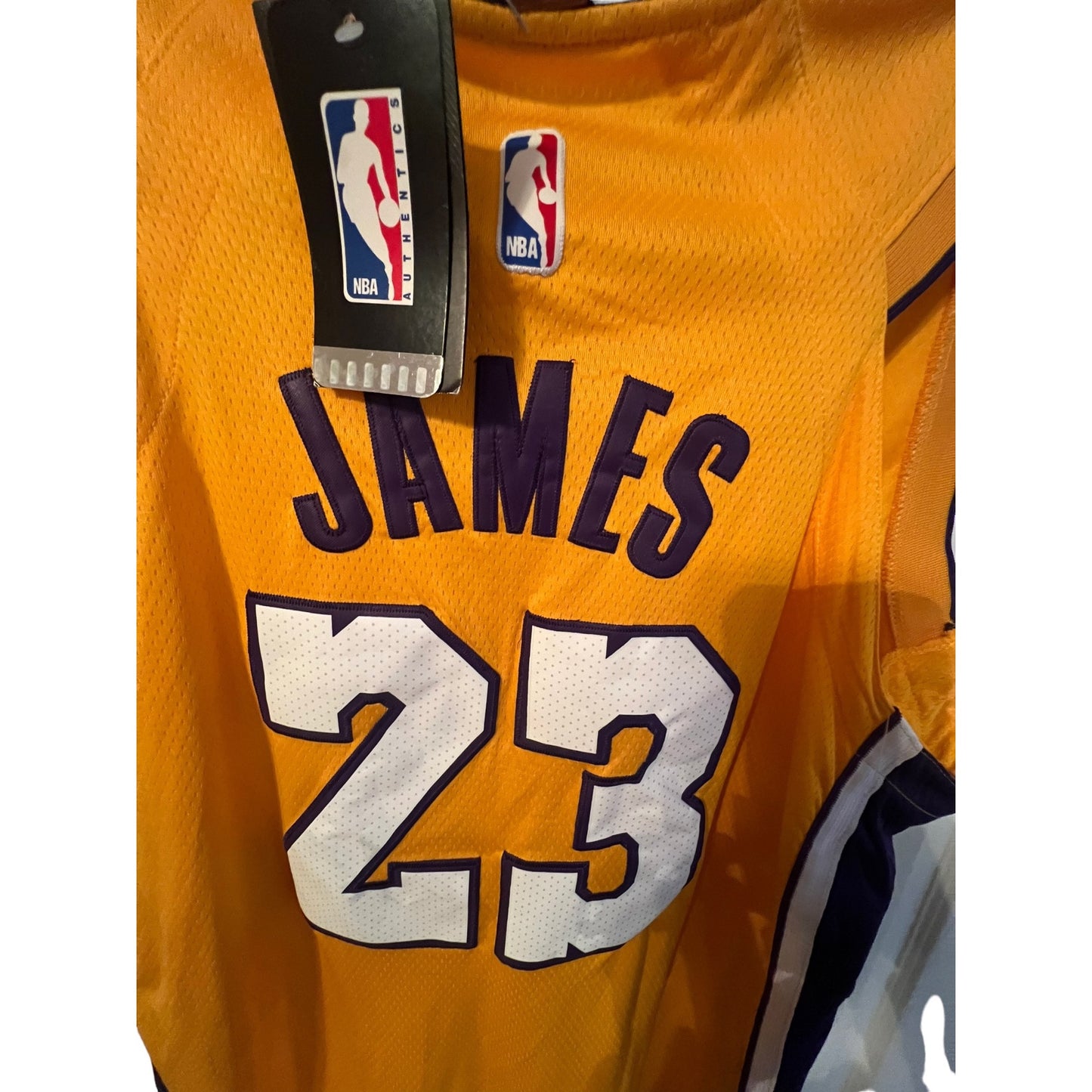 Nike Wish Los Angeles Lakers LeBron James 23 Jersey Men's XL (52)