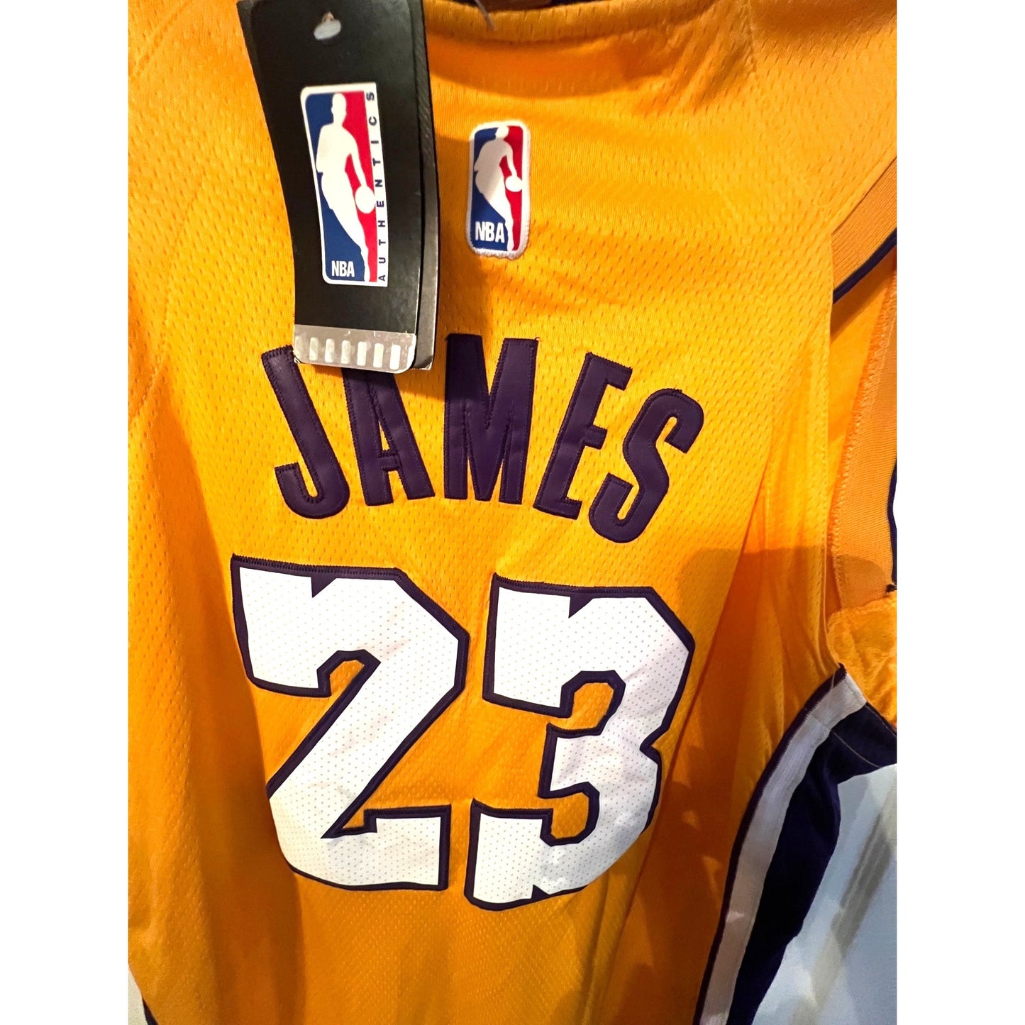 Nike Wish Los Angeles Lakers LeBron James 23 Jersey Men's XL (52)