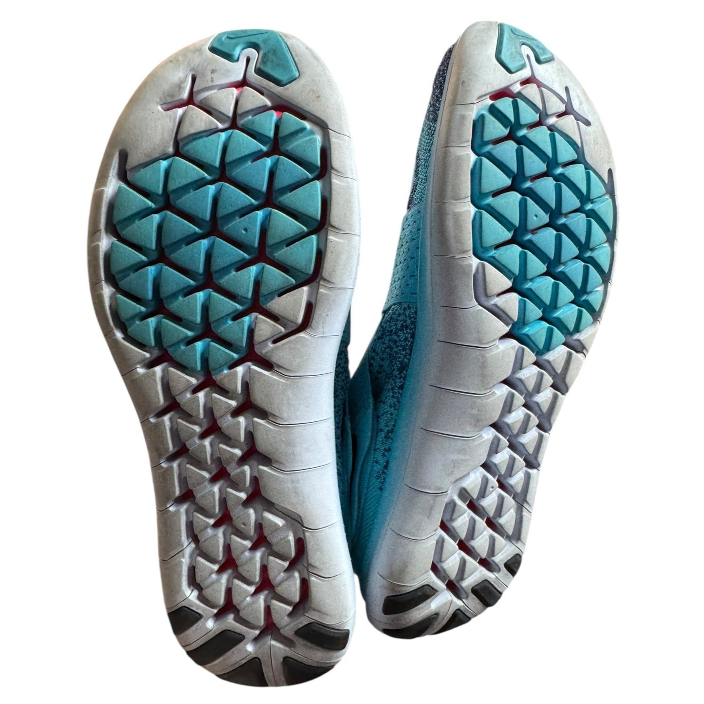 Nike Free RN Motion Flyknit Running Shoes Slip-On Lightweight Womens Size 8