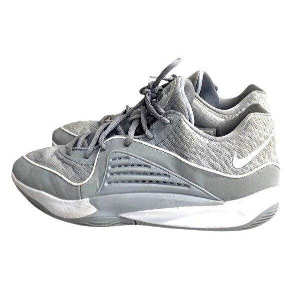 Nike KD Basketball Shoes Men's 9.5 Gray White Mesh Lightweight Cushioned Sole