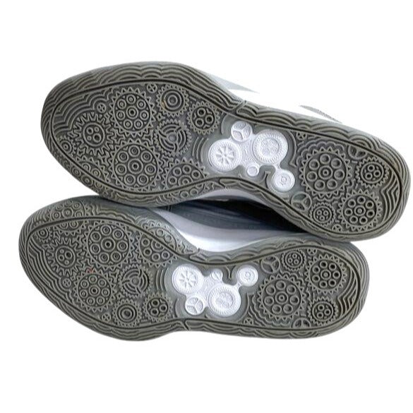 Nike KD Basketball Shoes Men's 9.5 Gray White Mesh Lightweight Cushioned Sole