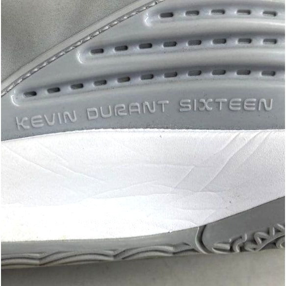 Nike KD Basketball Shoes Men's 9.5 Gray White Mesh Lightweight Cushioned Sole