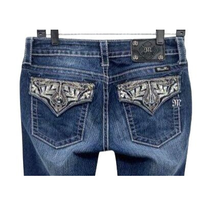 Miss Me Dark Wash Bootcut Jeans Size 30