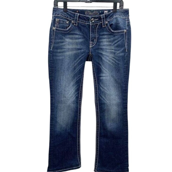 Miss Me Dark Wash Bootcut Jeans Size 30