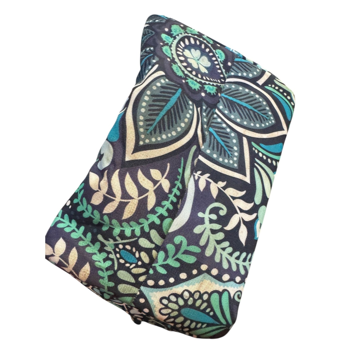 Vera Bradley Floral Paisley Lunch Bag With Zipper Closure & Handles