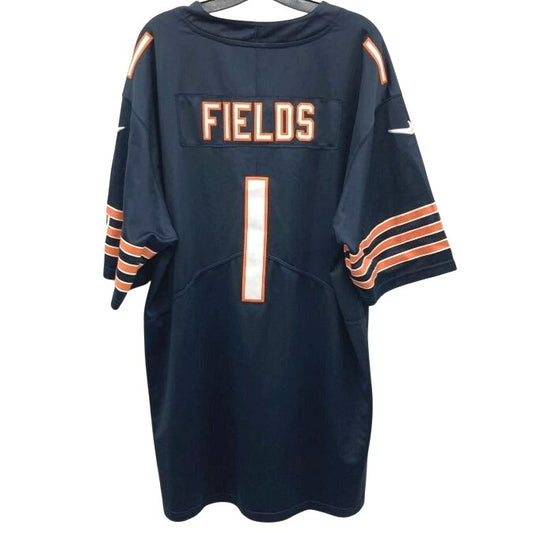 Nike Chicago Bears Justin Fields #1 XXXL On-Field NFL Game Jersey