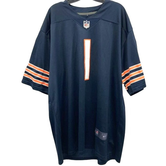 Nike Chicago Bears Justin Fields #1 XXXL On-Field NFL Game Jersey
