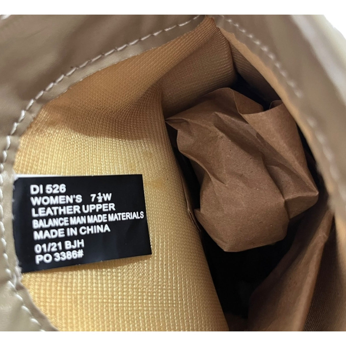 Dingo Women's Tan Leather Slouch Boots With Star Detail Size 7.5W NWT