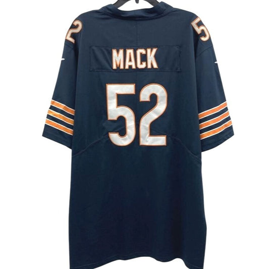 Nike Chicago Bears Khalil Mack #52 Navy NFL Jersey XXXL On Field
