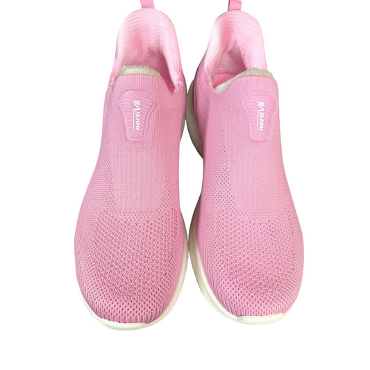 Nortiv8 Womens Pink Lightweight Slip-On Walking Shoes US 10 NWB