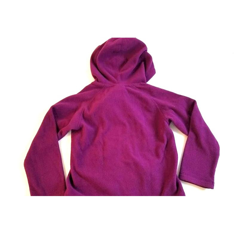 The North Face Toddler Girls Fleece Hoodie Jacket Purple Full Zip Size 4T