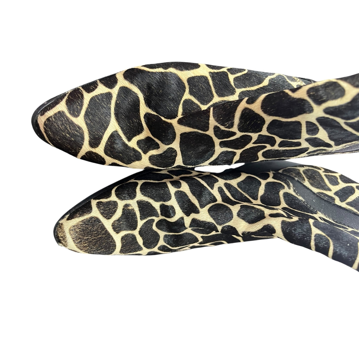 Urban Outfitters Giraffe Print Pony Hair Pola Chelsea Boots EU 36 US 5.5