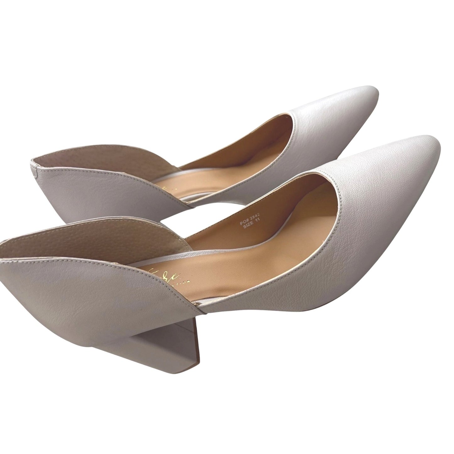 Signature By Journee Collection Grey SZ 11 Soft Leather NWOB
