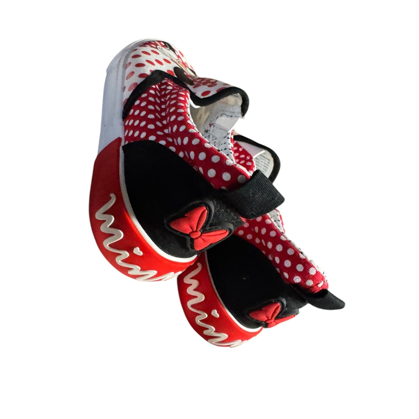 Disney Minnie Mouse Canvas Slip-On Shoes For Toddlers Size 2  NWOT