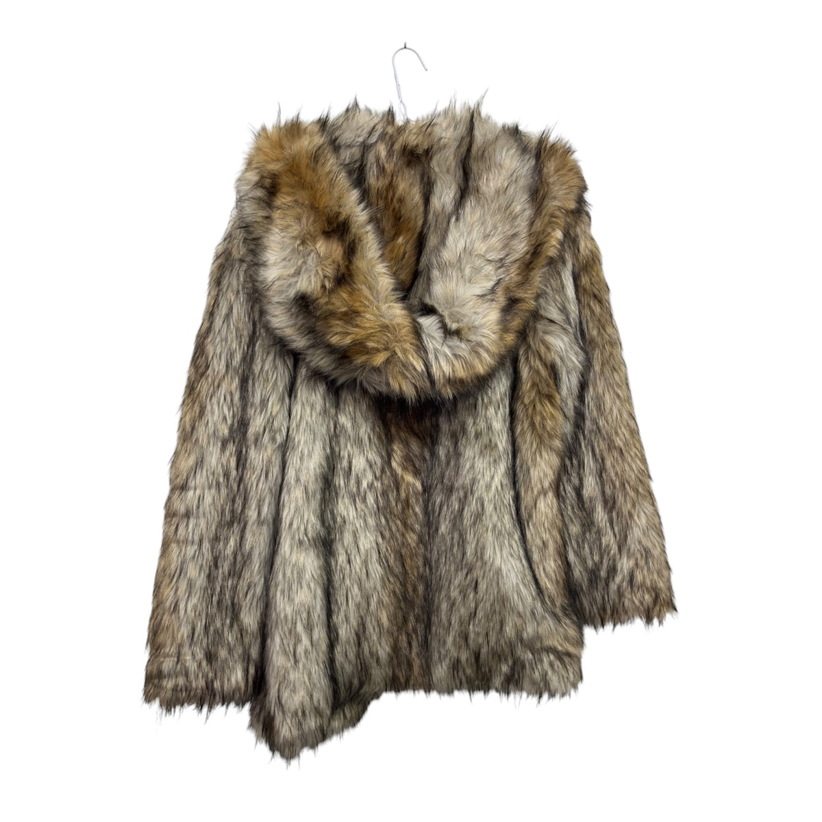 Donna Salyers Fabulous Furs Faux Fur Coat Multicolor Size S