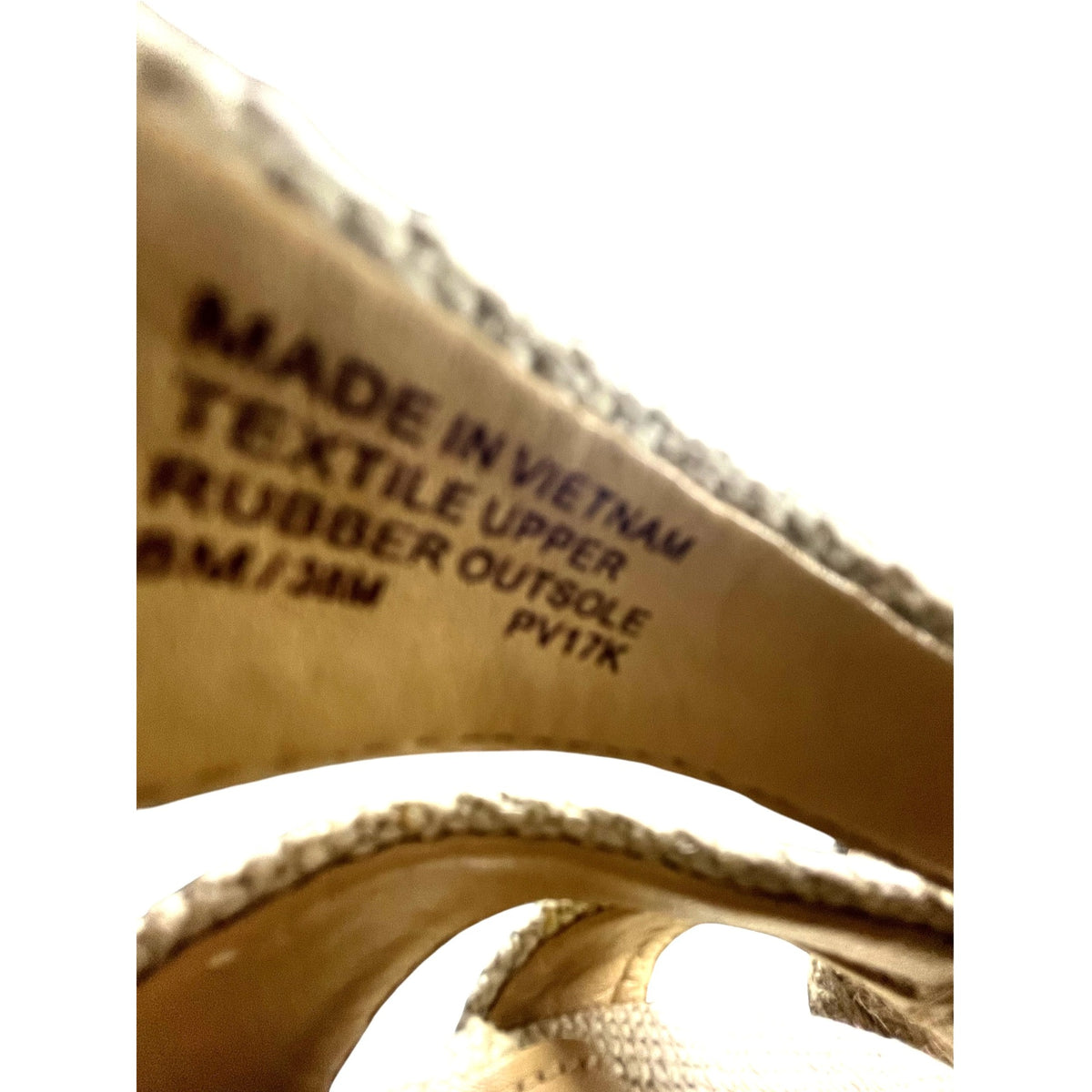 Michael Kors Women's Beige Wedge Sandals SZ 8