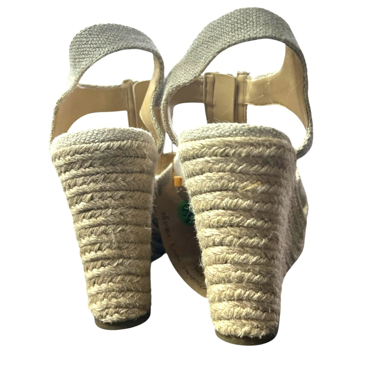 Michael Kors Women's Beige Wedge Sandals SZ 8