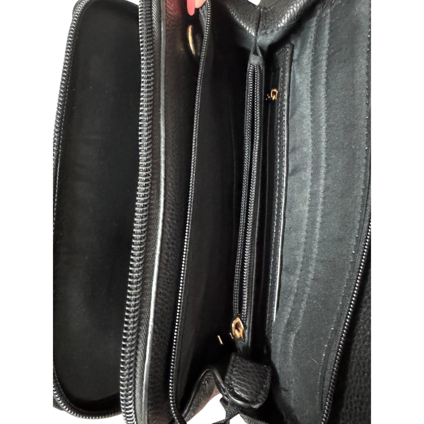 Cameleon Concealed Carry Handbag Purse Bella Donna Black With Multiple Compartments NWT