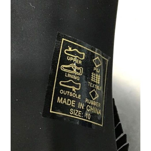 Azalea Wang Night Shift Stiletto Bootie Black Size 10