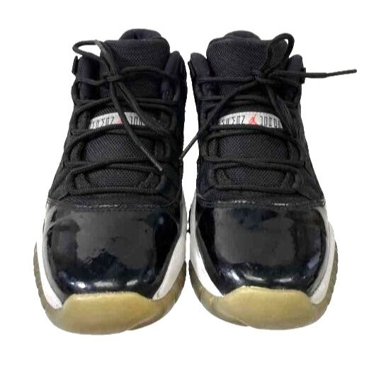 Air Jordan 11 Retro Low Infared Sneakers Size 6Y Black & White Patent Leather Boys Athletic Shoes
