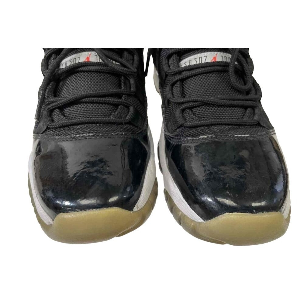 Air Jordan 11 Retro Low Infared Sneakers Size 6Y Black & White Patent Leather Boys Athletic Shoes