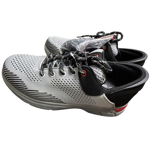 Zeba Steel Onyx Medium Sneakers Grey & Black Mens Size 7.5