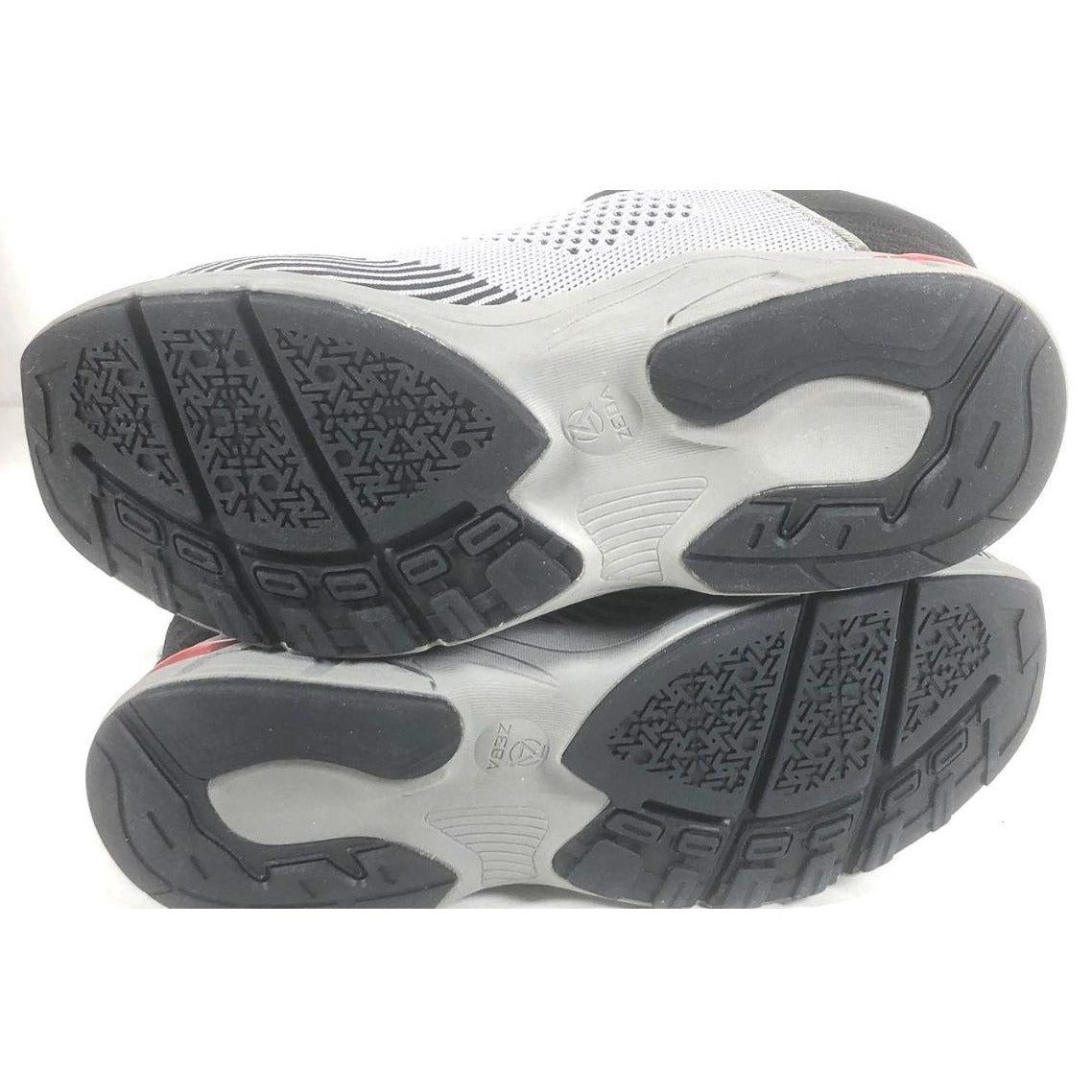 Zeba Steel Onyx Medium Sneakers Grey & Black Mens Size 7.5