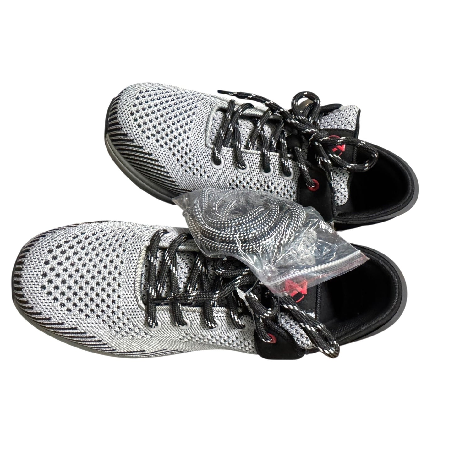 Zeba Steel Onyx Medium Sneakers Grey & Black Mens Size 7.5