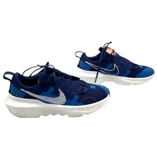 Nike Youth Crater Impact Sneakers Blue/White Size 4.5Y Lightweight