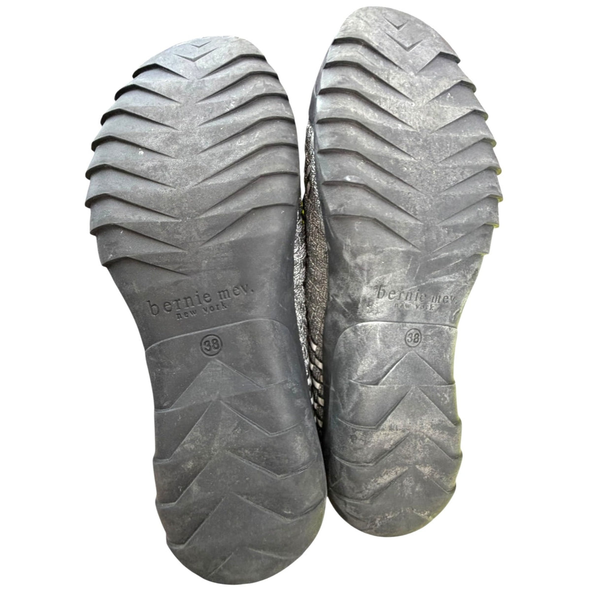 Bernie Mev Women's Woven Slip-On Shoes Size 38