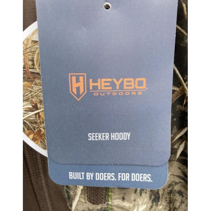 Heybo Outdoors Seeker Hoody With Realtree Camo Hood Size XL NWT