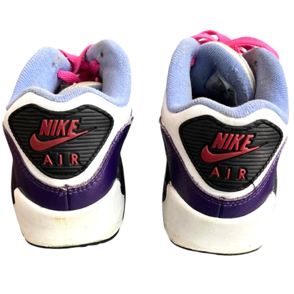 Nike Air Max 90 Youth Sneakers Pink/Black/White Size 5Y