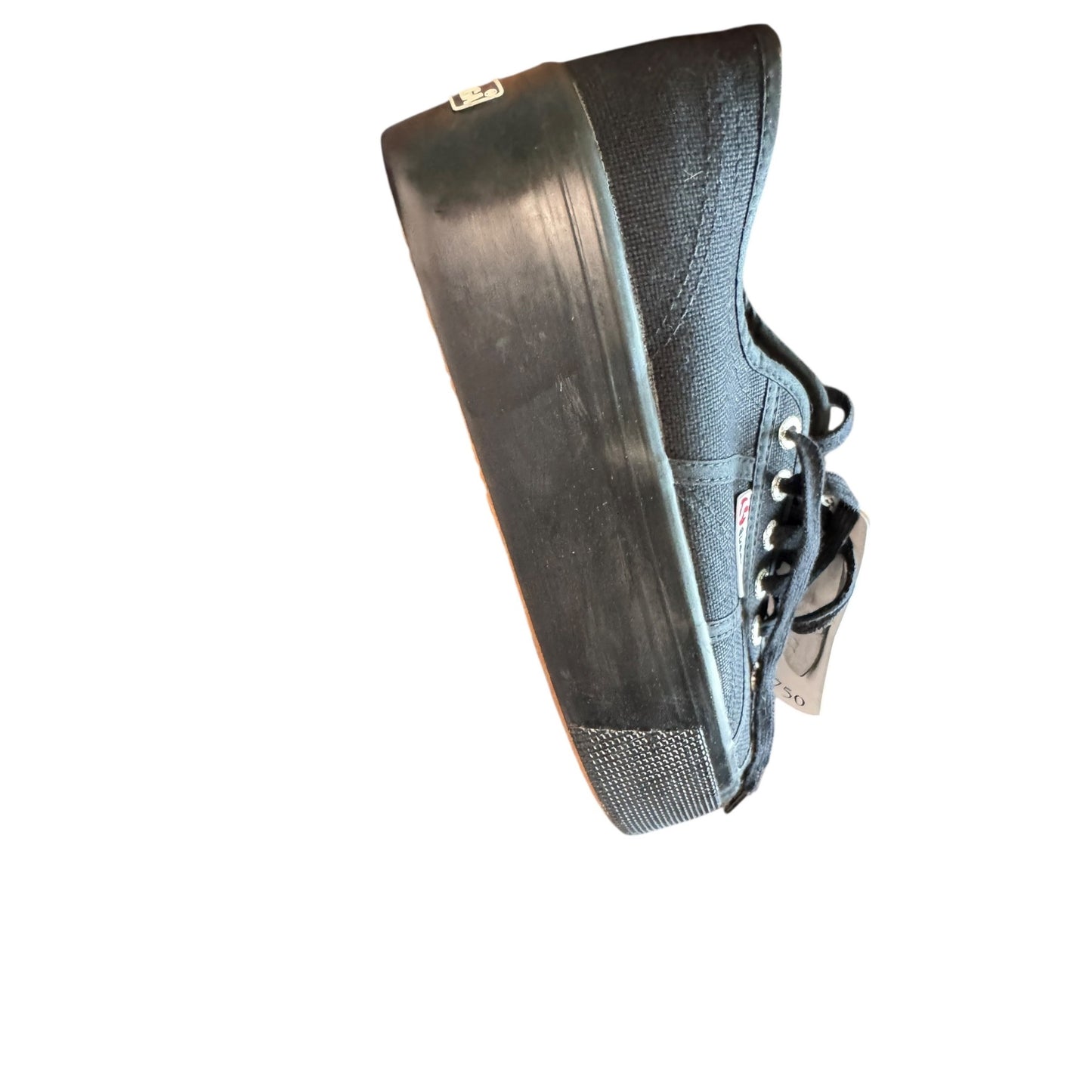 Superga Black Platform Sneakers Women’s Size 6